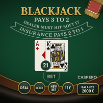 Caspero - Blackjack Table Game
